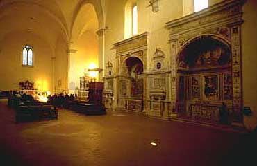 Trevi, Italy. Chiesa della Madonna delle Lacrime, interno