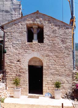 Trevi, antica chiesa di S. Costanzo dopo la recente sistemazione