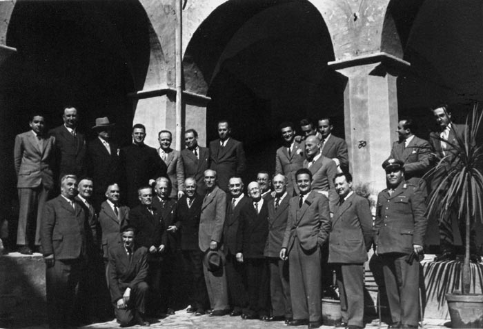 Trevi, Collegio Lucarini, Convegno ex allievi,1951 