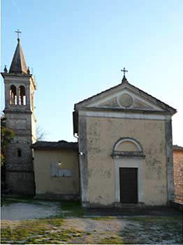 Trevi - Chiesa di S. Vincenzo in Parrano