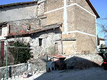 Trevi, Italy - Resti del torrione del Castello di Picciche